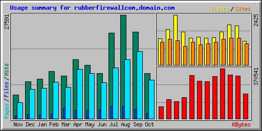 www.rubberfirewall.com Monthly Usage www.rubberfirewall.com Monthly Usage